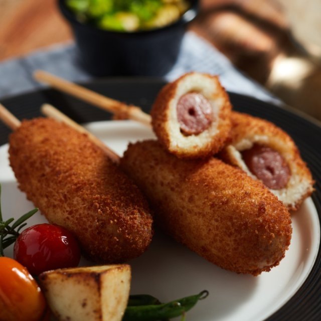 [쟌슨빌] 크리스피쌀 핫도그 15팩 + 반반 핫도그 15팩 + 빅 핫도그 2팩