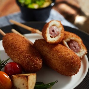 [쟌슨빌] 크리스피쌀 핫도그 15팩 + 반반 핫도그 15팩 + 빅 핫도그 2팩