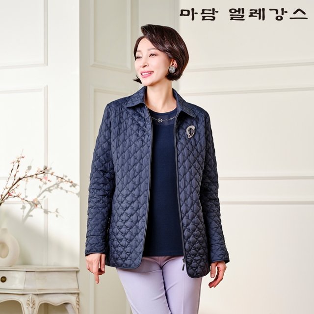 마담엘레강스 다이아나 자수 앙상블 (재킷+블라우스)