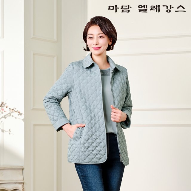 마담엘레강스 다이아나 자수 앙상블 (재킷+블라우스)