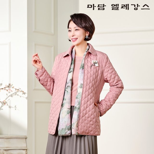 마담엘레강스 다이아나 자수 앙상블 (재킷+블라우스)