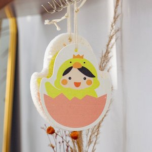 제로웨이스트 천연 캐릭터 수세미 4종세트 주방 설거지