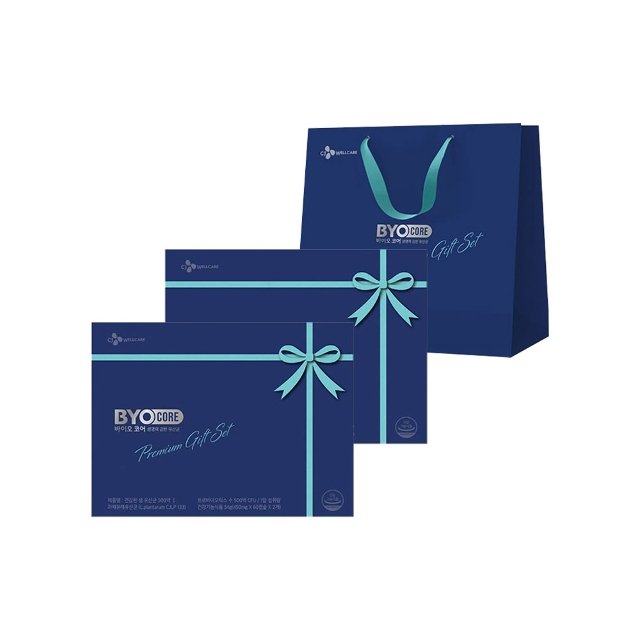 바이오코어 생유산균 500억 선물세트 x2박스