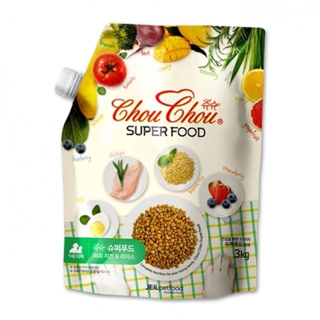 강아지 슈퍼푸드 퍼피 1.5kg 1P 자견용 건식 사료 (WD52999)