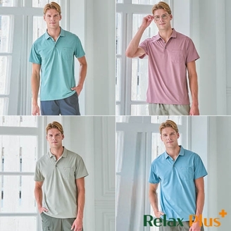 [Relax Plus] 남성 포켓 반팔 카라티 1종 25m