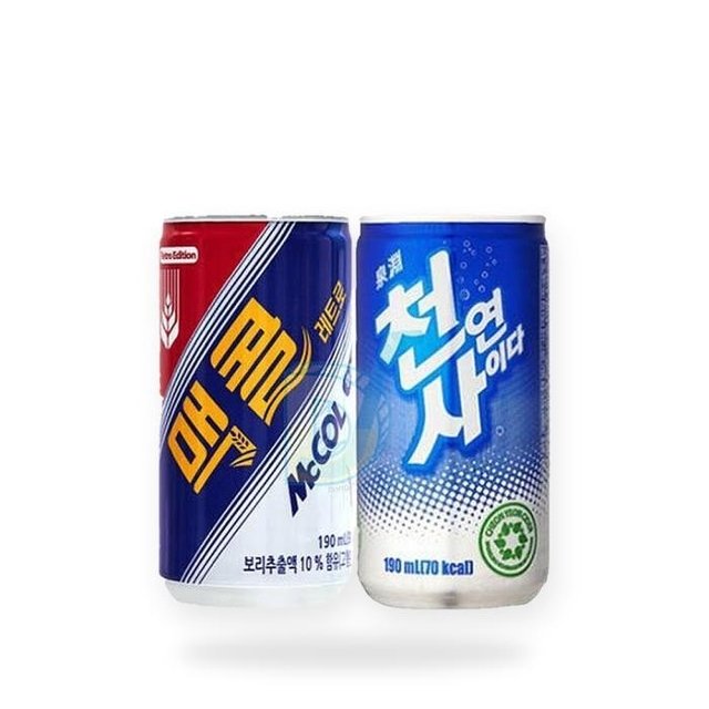 일화 190ml 맥콜30캔+천 연사이다30캔(SH)