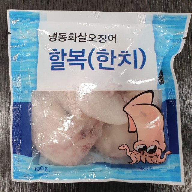 자연산  손질한치 (5미 x 20팩) 총 100미