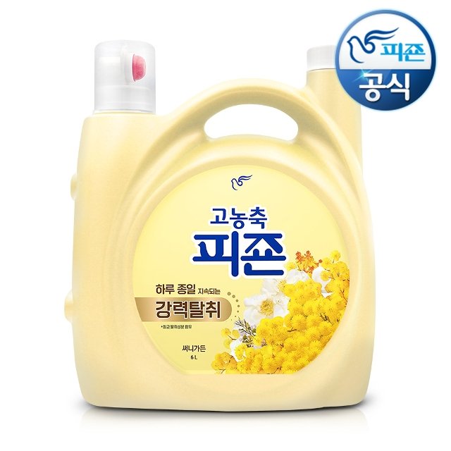 피죤 강력탈취 고농축 오리지널 섬유유연제 6L