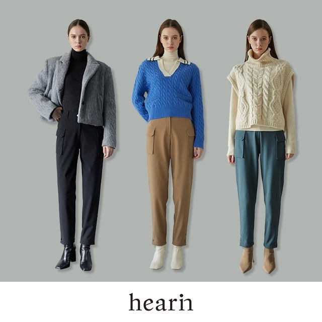 24FW 헤아린 본딩 조거 팬츠 1종