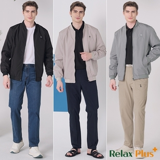 [Relax Plus] 남성 봄버 항공 점퍼 1종 25m