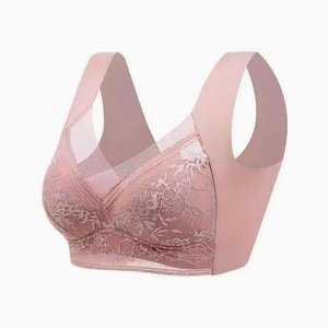 (2장세트) 노와이어 레이스 심리스브라