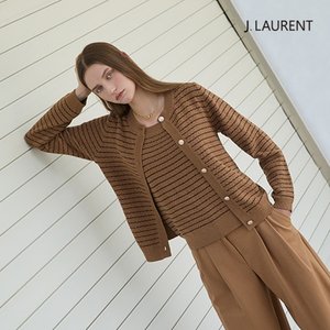 제이로랑 메탈 트위드 가디건+뷔스티에 2종