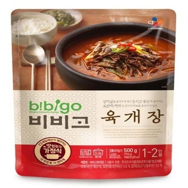 CJ제일제당 비비고 육개장 500g