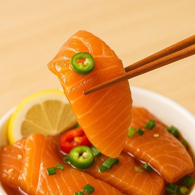 [산해직송] 밥도둑 간장 연어장 300g