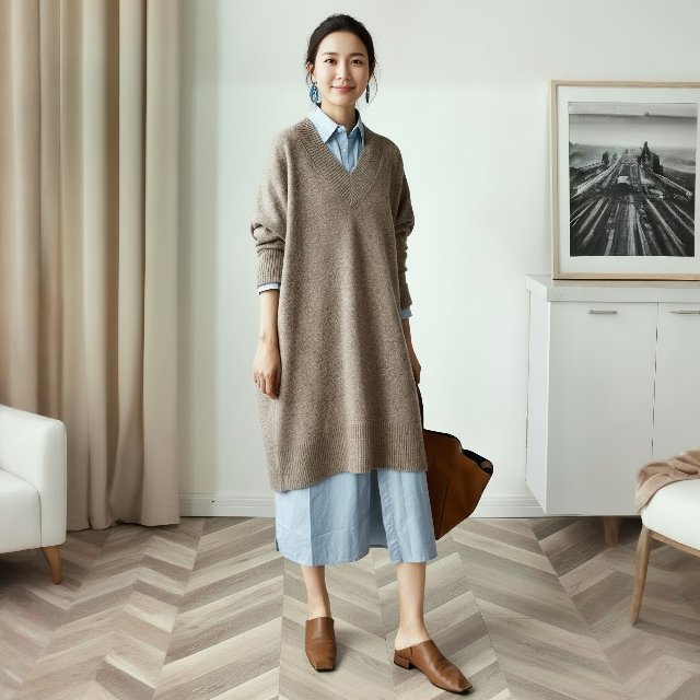 [비니브] 루스터 롱 풀오버