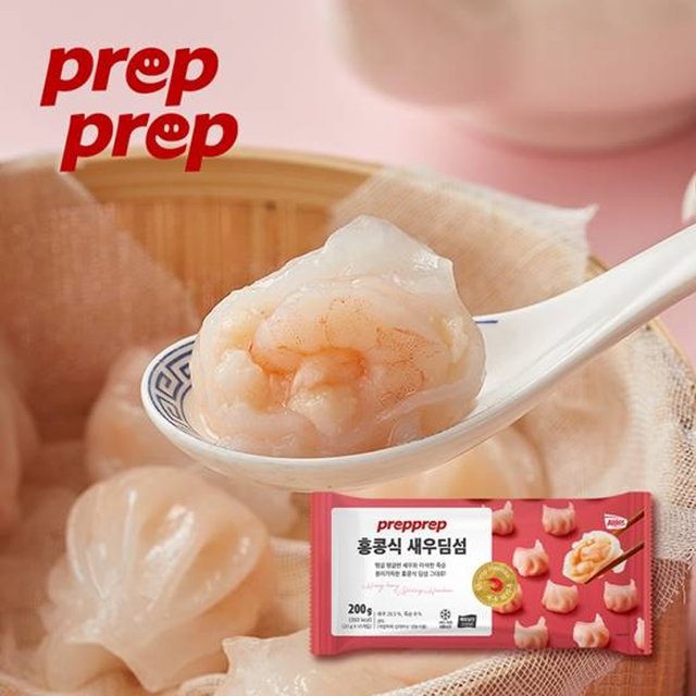 프렙프렙 홍콩식 새우 딤섬 3팩x200g