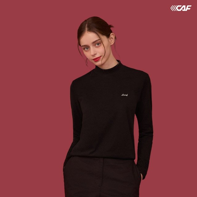 르까프 26FW 클라우드 웜 기모 티셔츠 5종, 여성