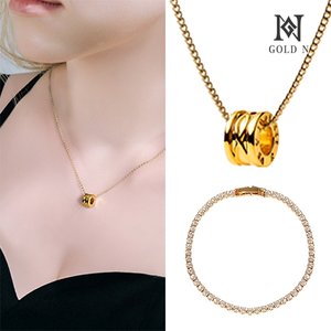 [당일출고]골드앤 24K 순금 이터너티 로마 목걸이 세트(24K 팬던트+체인 목걸이+테니스 팔찌)