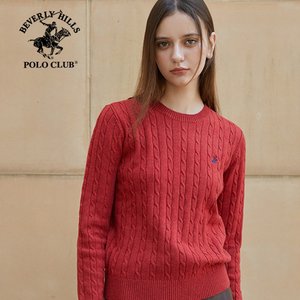 비버리힐즈폴로클럽 남녀 울블렌디드 케이블니트 3종 set
