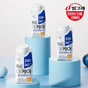 빙그레 GLC 더케어 완전균형영양식 고소한맛 200ml 18팩