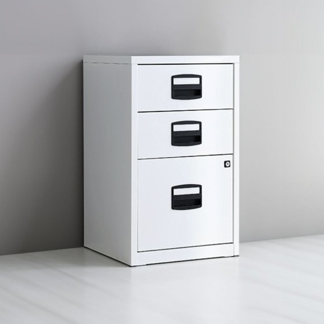 책상서랍장 잠금장치 서류 개인 보관함 3단 서랍장 (WFHAIVV)