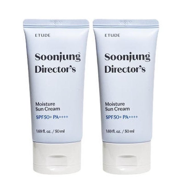 에뛰드 순정 디렉터 수분 선크림 50ml+50ml 더블기획 (AD)
