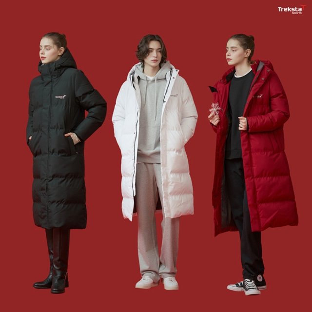  트렉스타스포츠 25FW 에버 웜 롱패딩 1종, 남녀공용