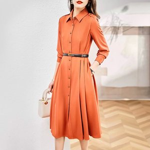 [헬리꽁땡] 레트로 셔츠 원피스+벨트(2종)
