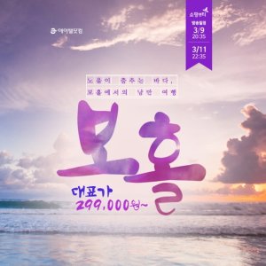 [에어텔닷컴] 보홀 5일 (돌핀와칭+선셋야경투어 포함 299,000원부터?!)