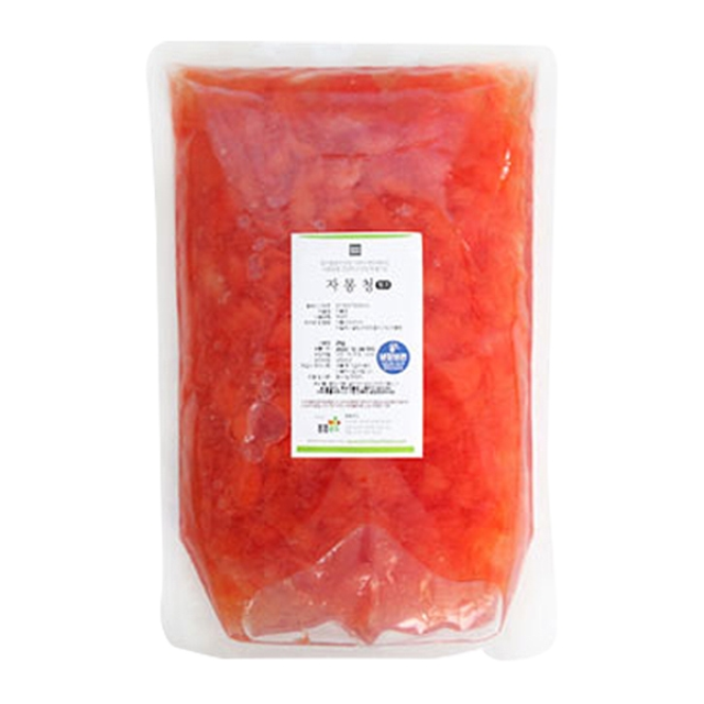 봄봄푸드 수제 자몽청 청크 1kg [2개] - 에누리 가격비교