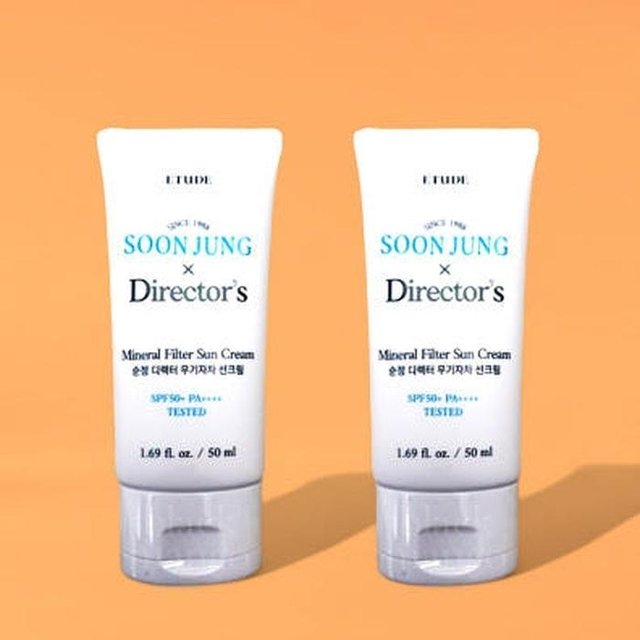 에뛰드 순정 디렉터 무기자차 선크림 50ml+50ml 더블기획 (AD)