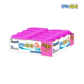 물먹는 하마 옷장용 제습제 8입 x1개