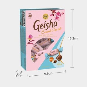 게이샤 헤이즐넛 필링 카라멜씨솔트 초콜릿 150g