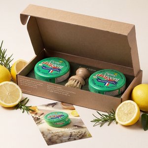 [선물포장] 프리미엄 프랑스 세정제 피에르다르장 기프트세트 (본품2+팟브러쉬)