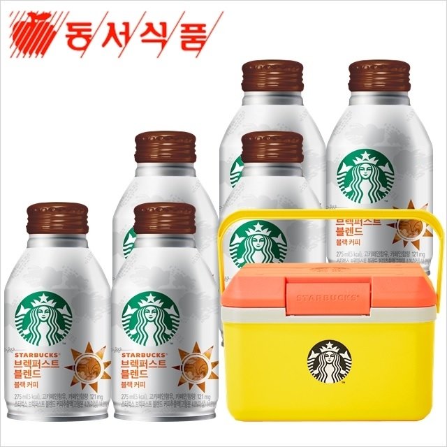 스타벅스브렉퍼스트275mlX6입+아이스박스