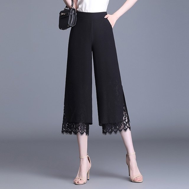 [엘드마마] 테시아 트림 와이드팬츠