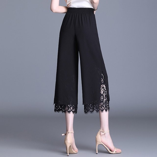 [엘드마마] 테시아 트림 와이드팬츠