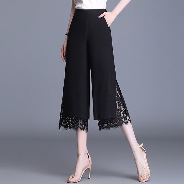 [엘드마마] 테시아 트림 와이드팬츠