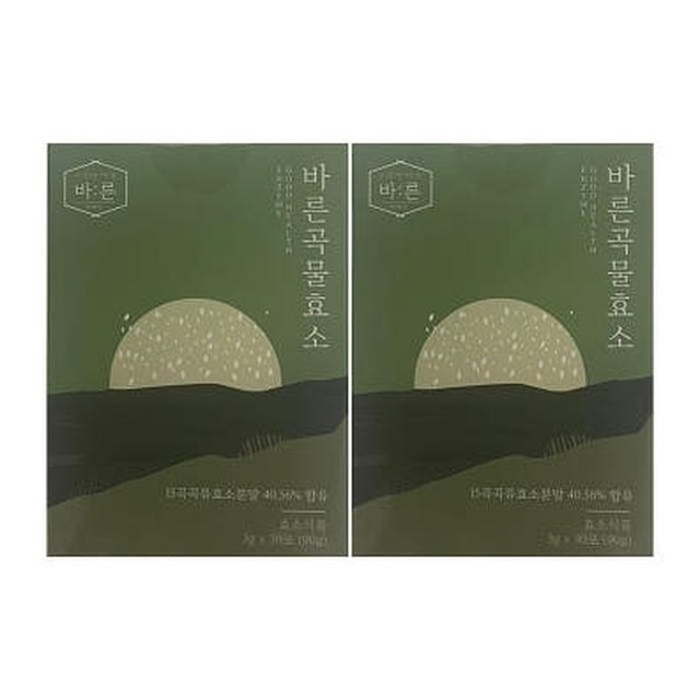 바른곡물효소 3g x 30포 2박스 (AD)