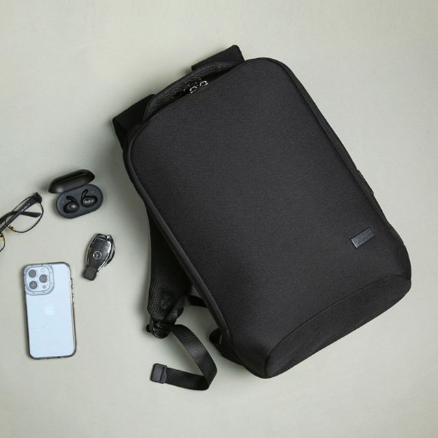 인기 데일리 노트북 책가방 남자 20대 백팩 검정 가방 (WFKWRFR)