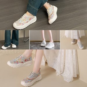 [비니브] 스팽글밴드 통풍 운동화