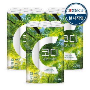 코디 에코스마트 22미터 30롤 3팩