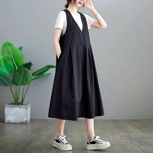 [헬리꽁땡]루즈핏민소매원피스2종