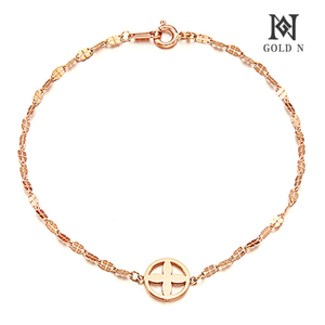 [골드앤] 14K 마스모크 팔찌