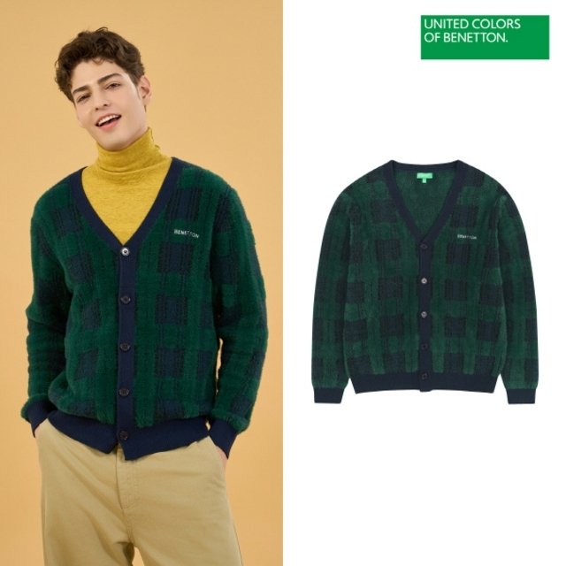 [BENETTON] 베네통 25FW 최신상! 울 혼방 카디건 2종, 남녀공용