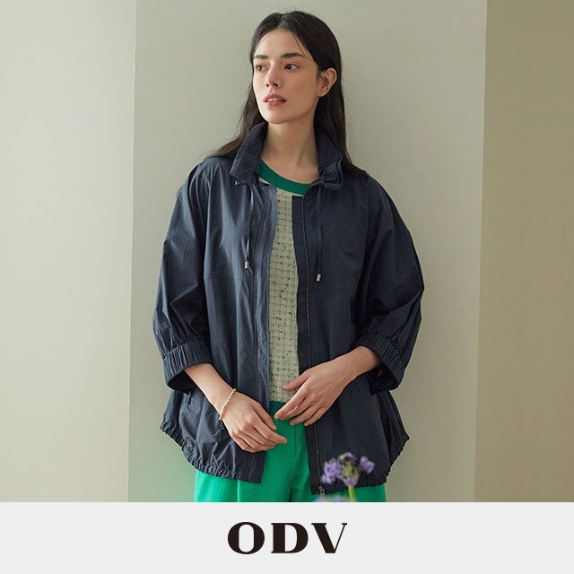 ODV 오디브 여성 트렌치 점퍼