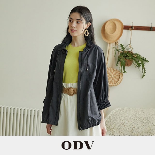 ODV 오디브 여성 트렌치 점퍼