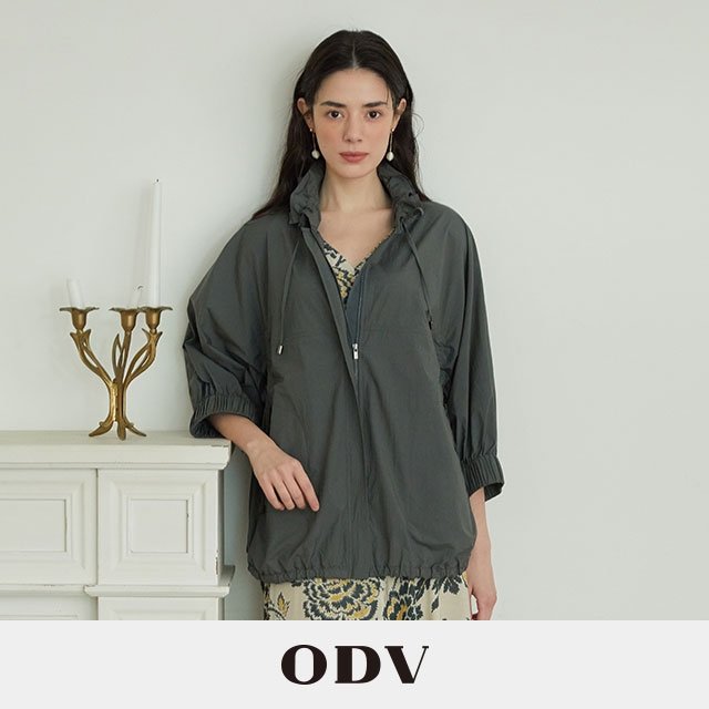 ODV 오디브 여성 트렌치 점퍼
