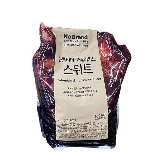 콜롬비아 아메리카노 스위트 2.1L x 2개 d76386