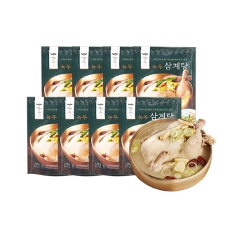 [요리연구가 이보은의 선택!] 사대부집곳간 녹두삼계탕 1.2kg × 8팩 (총 9.6kg)